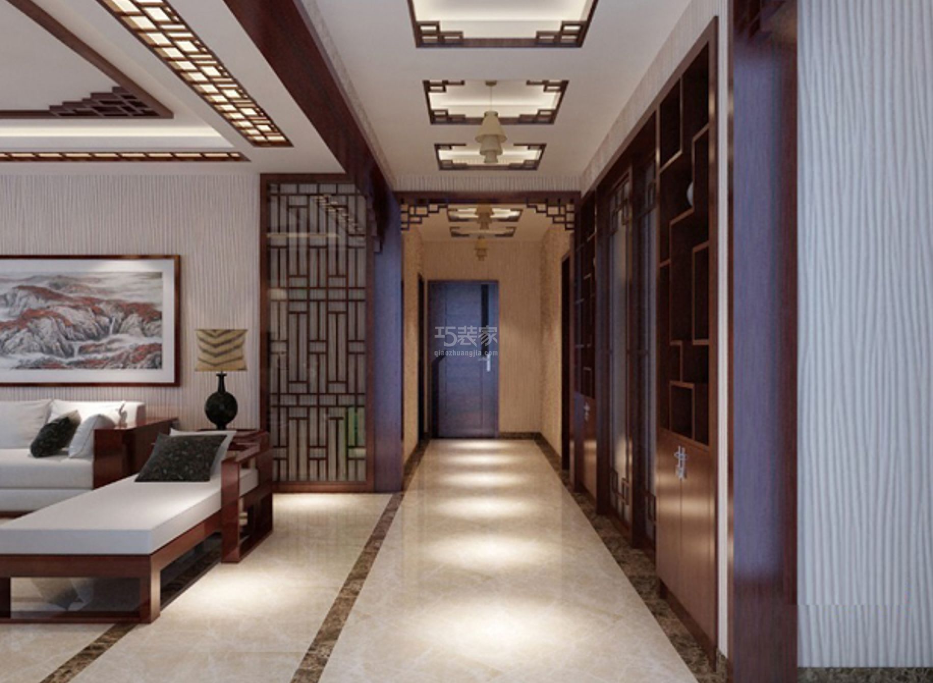 -老房装修~西铁小区150平新中式设计方案