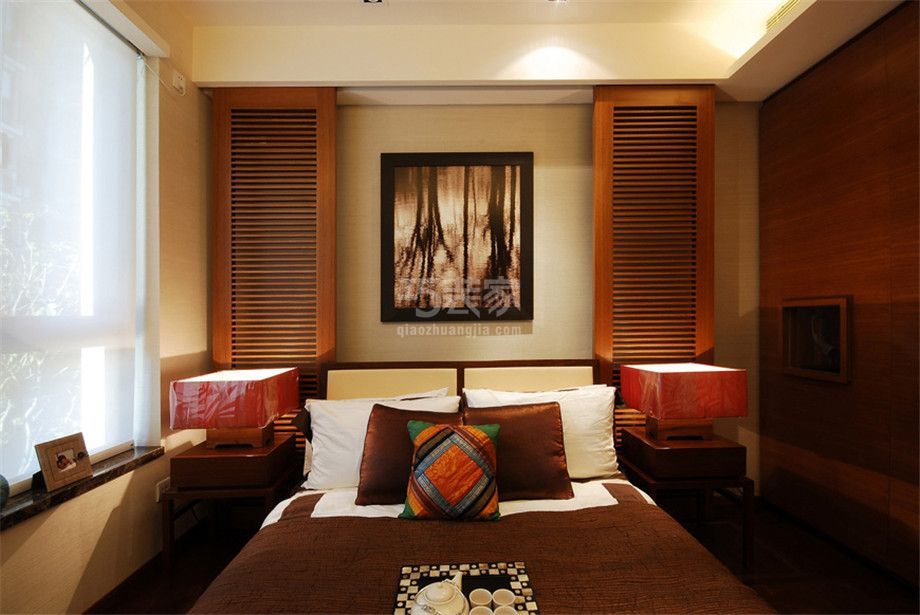 铁路局小区新中式风格装修案例