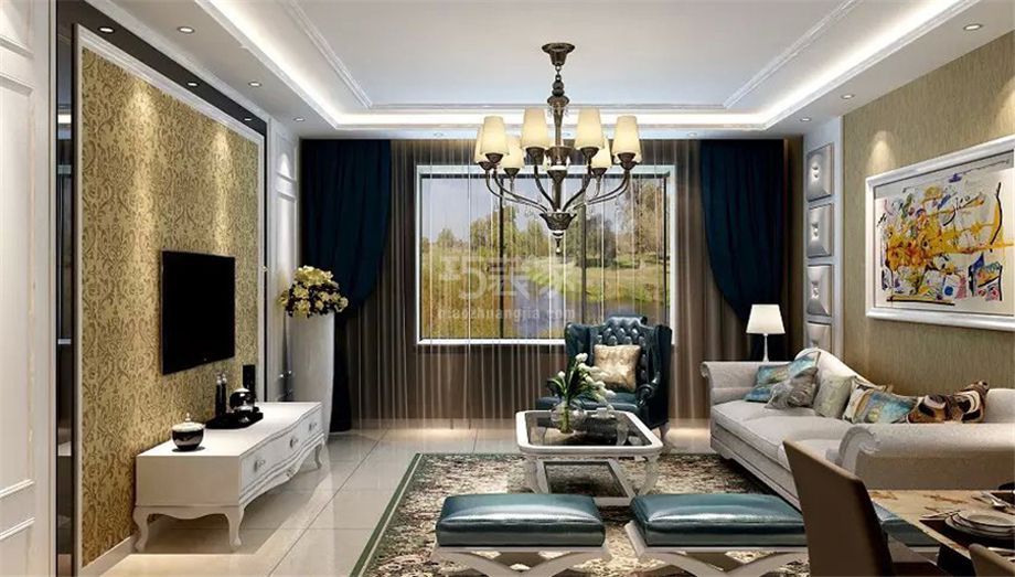 金水湾124平设计方案