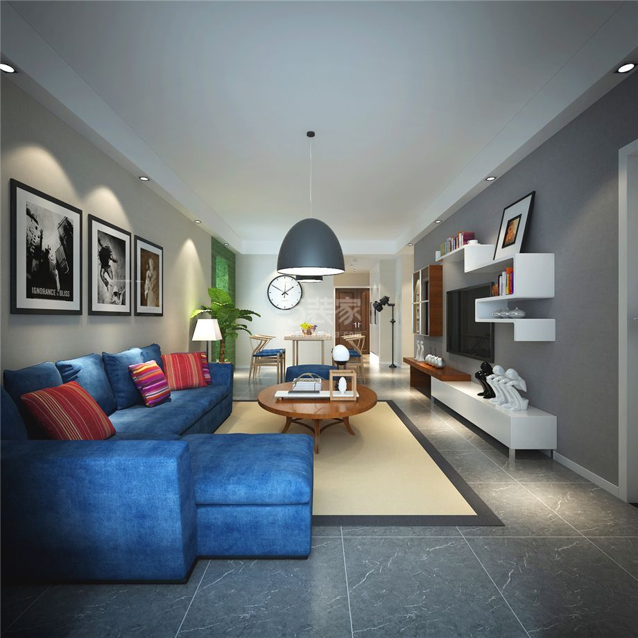 融侨城四期130平后现代风格设计方案