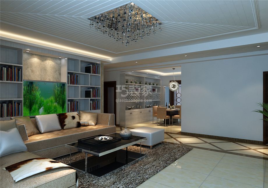 212研究所160平米简约风格方案设计