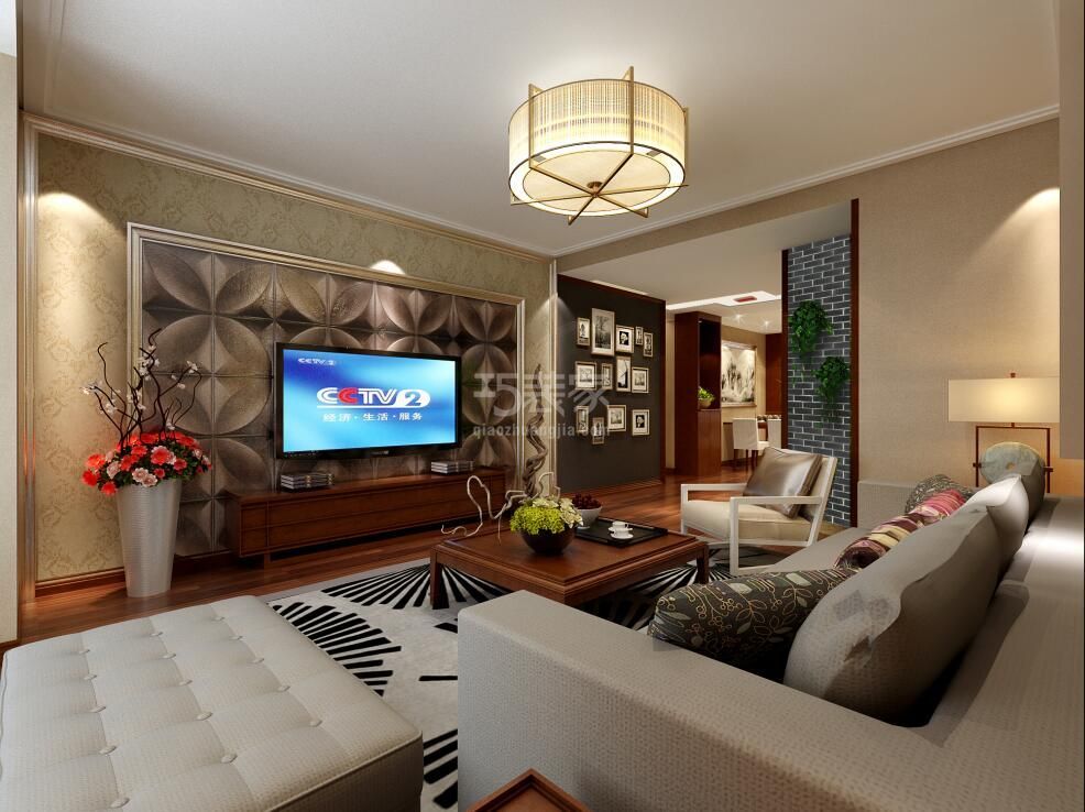 西北大学160㎡节约中式