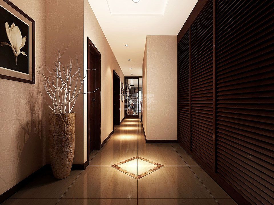 -紫薇东进180平米中式风格设计方案