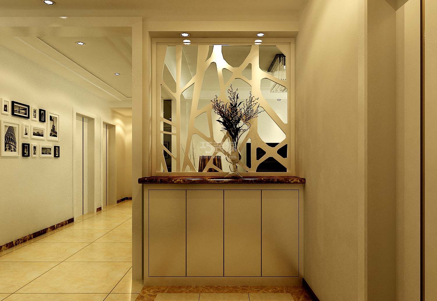 -华清学府城130平米简约风格设计方案