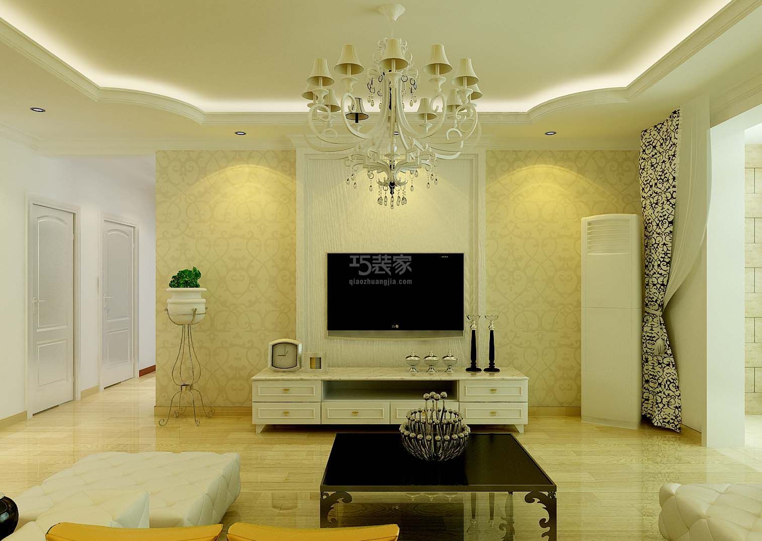 -金源御景华府140平米简欧风格设计方案