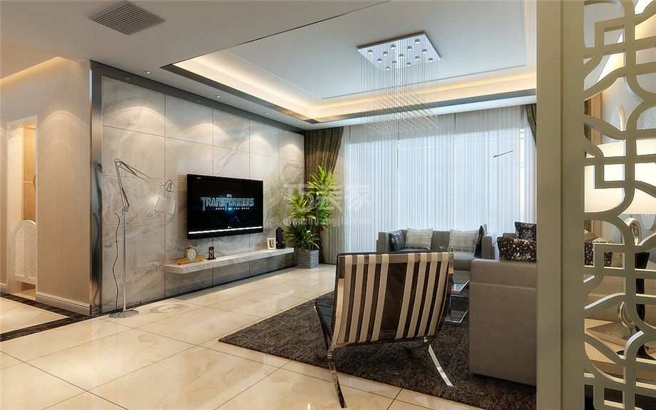 -卡布奇诺国际社区138平简约风格设计方案