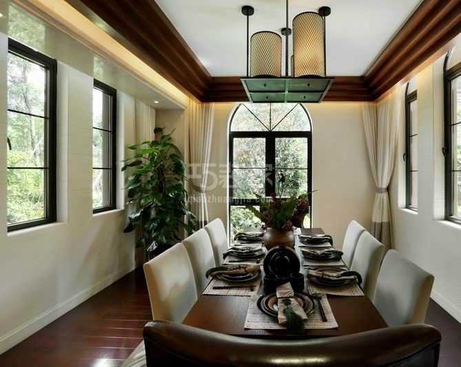 -御景城140平东南亚风格设计方案