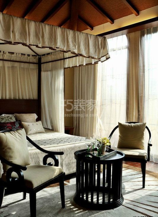 -御景城140平东南亚风格设计方案