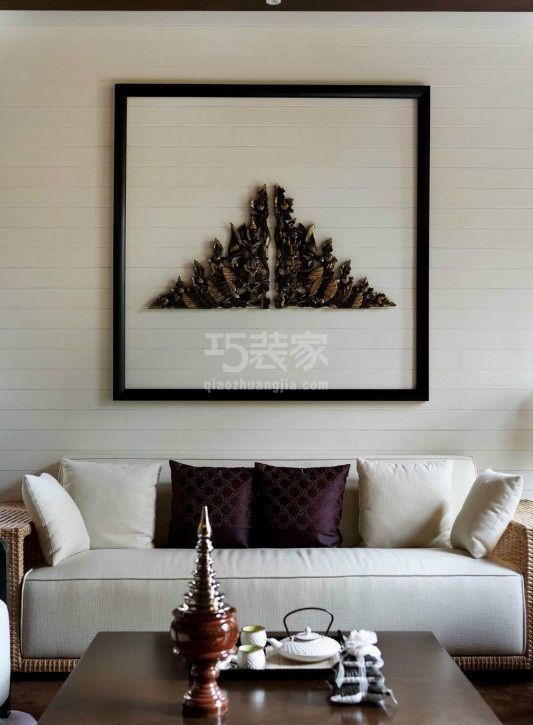 -御景城140平东南亚风格设计方案