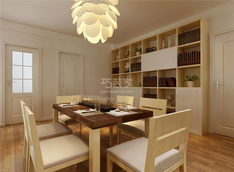 紫薇花园110平现代简约风格设计方案