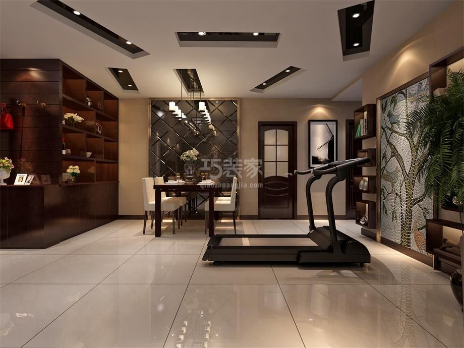 政府家属院120平现代简约风格设计方案