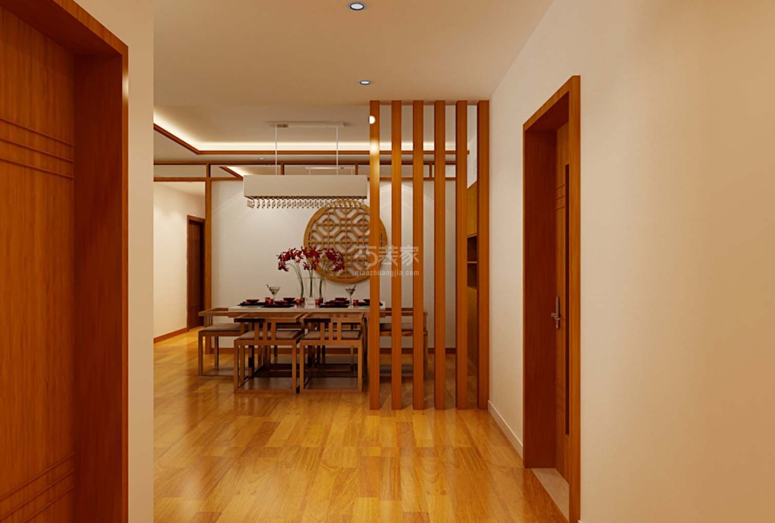 -白桦林间170平新中式风格设计方案