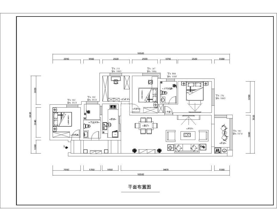 振业泊公馆150平欧式风格设计方案