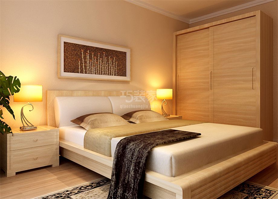 -大兴佳苑95平简中风格设计方案