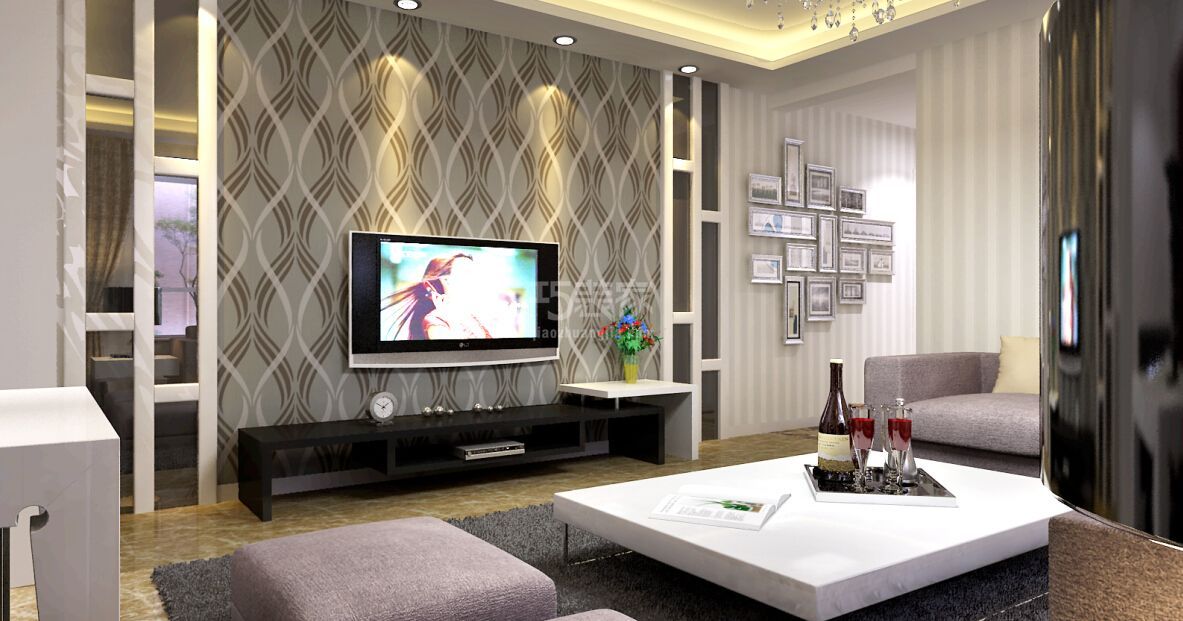 -蓝湖树/96平/现代简约