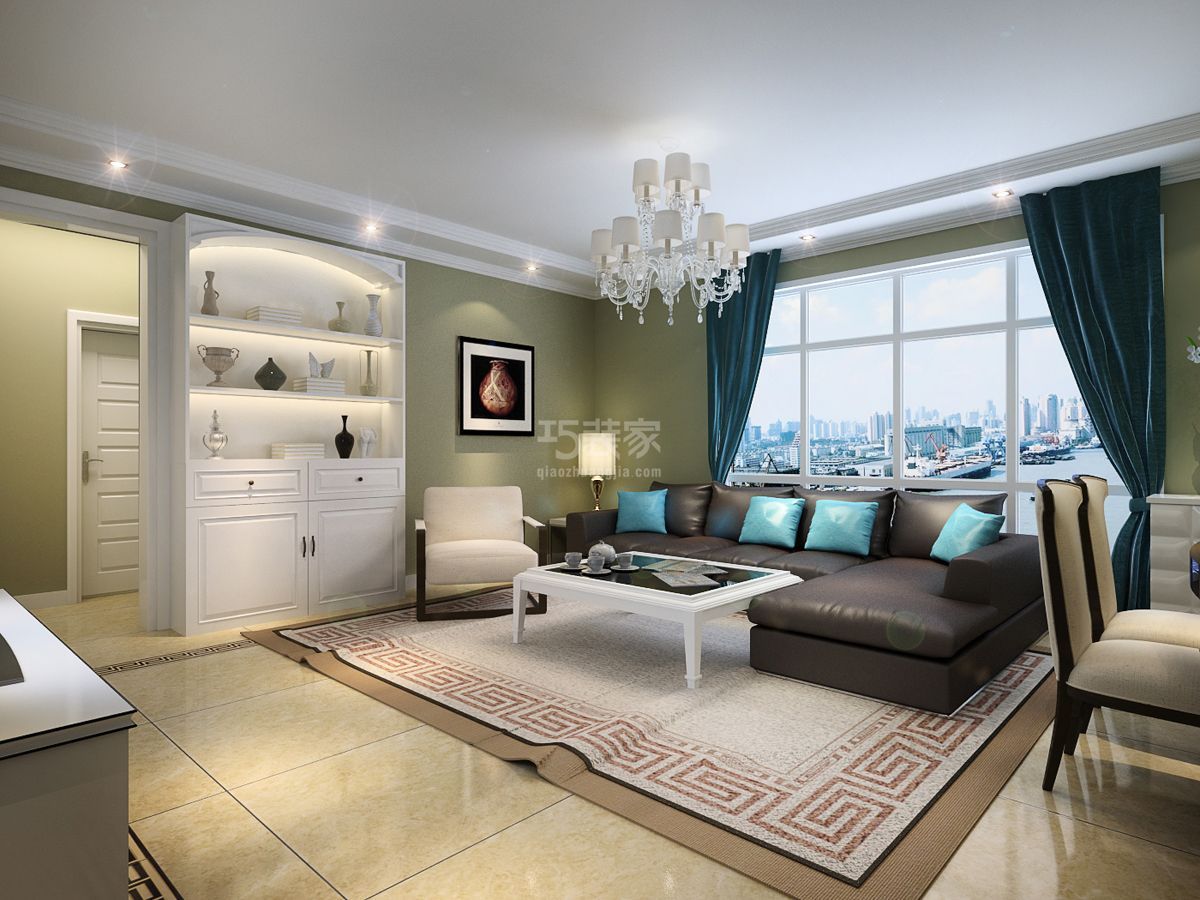 -华豪丽晶113平简约风格设计方案