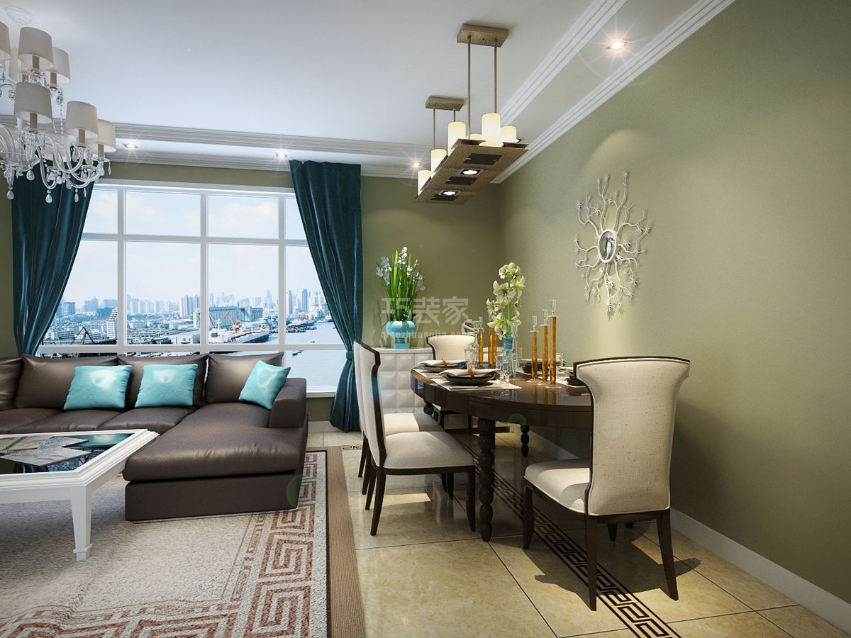 -华豪丽晶113平简约风格设计方案