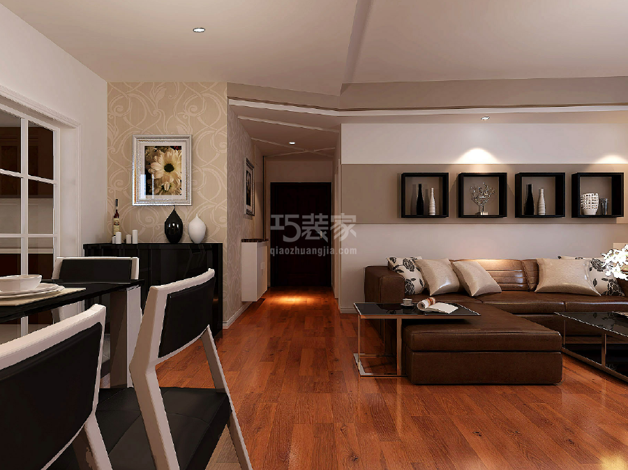 - 天浩上元郡/141.45平米/现代简约