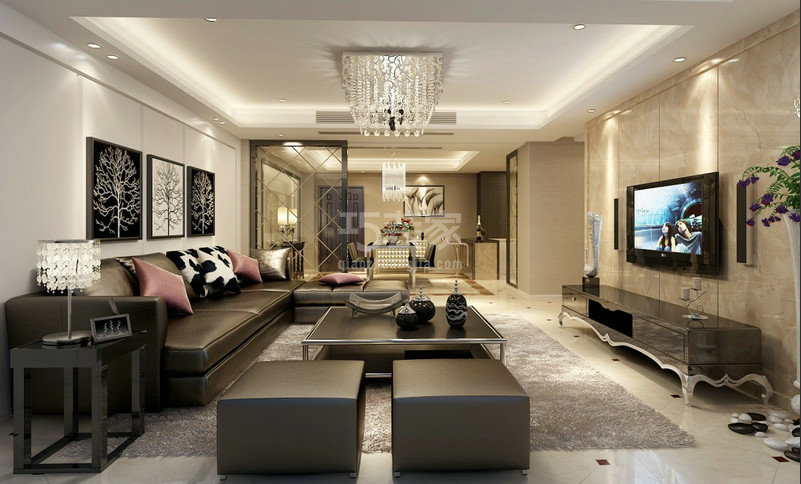 - 天浩上元郡/93.15平米/现代简约