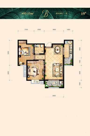  天浩上元郡/93.15平米/现代简约