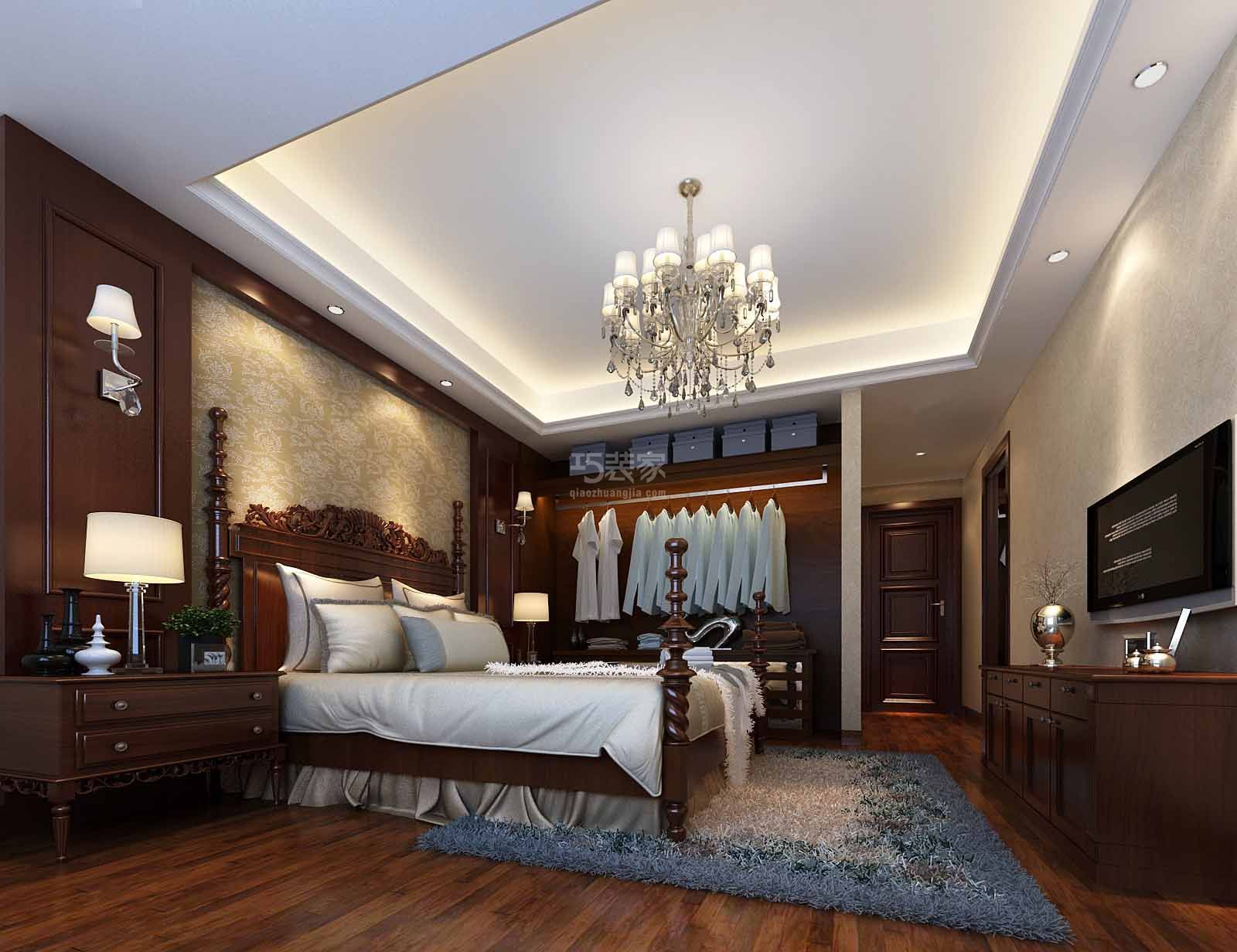 -融侨城小区170平米欧式风格设计案例