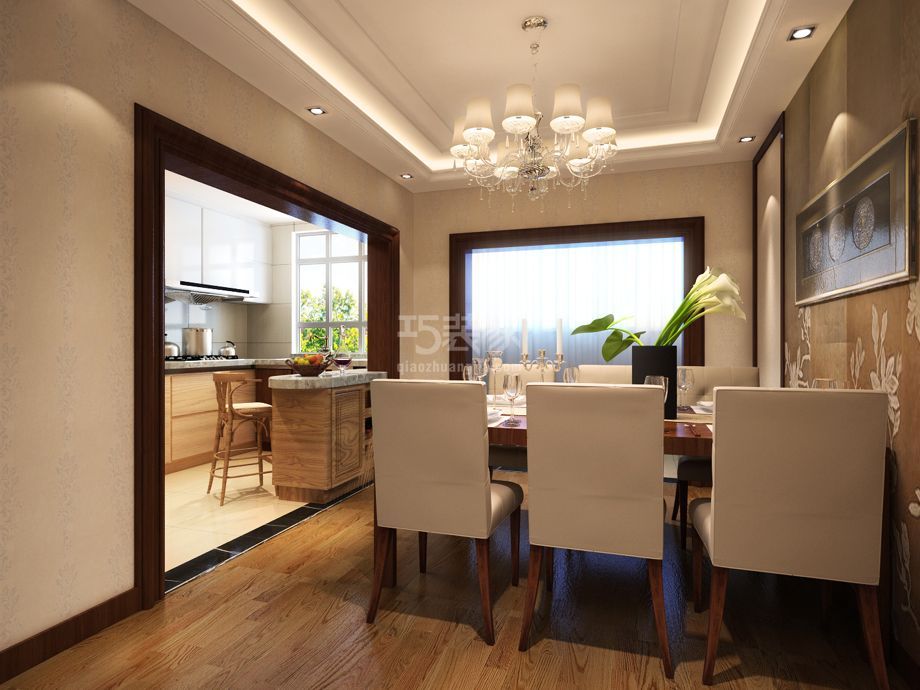 -曲江兰亭220平米新中式风格