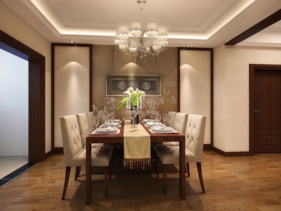 -曲江兰亭220平米新中式风格