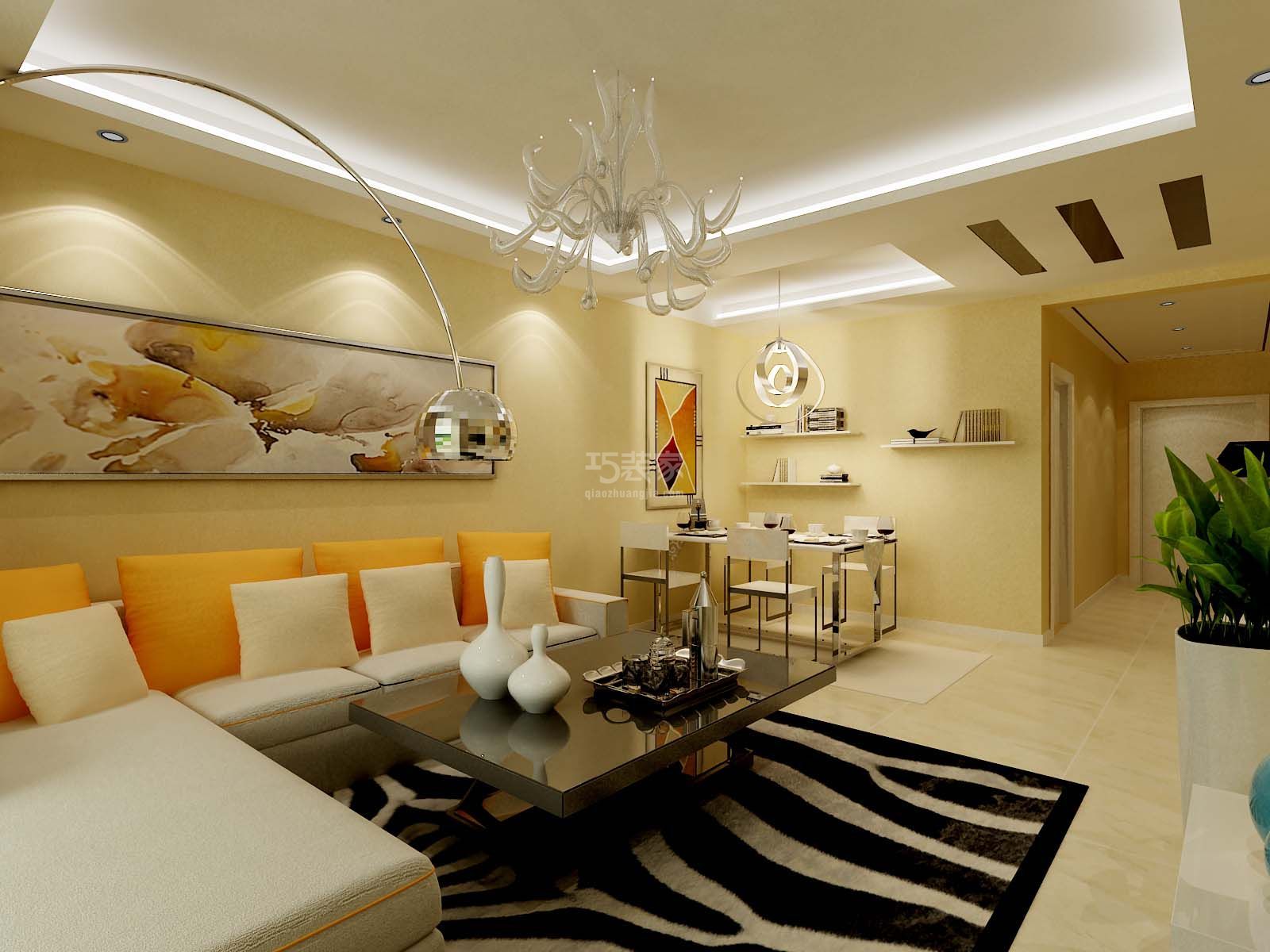 -城市锦上90平方现代简约