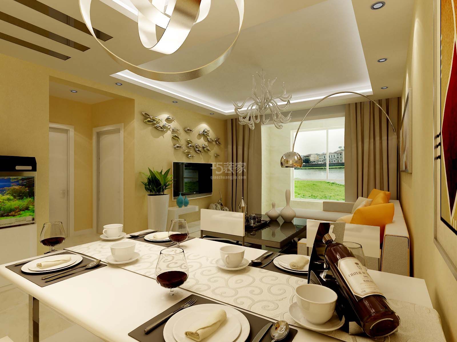 -城市锦上90平方现代简约