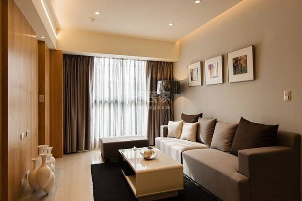 -建邦华庭/100平米/现代风格设计方案