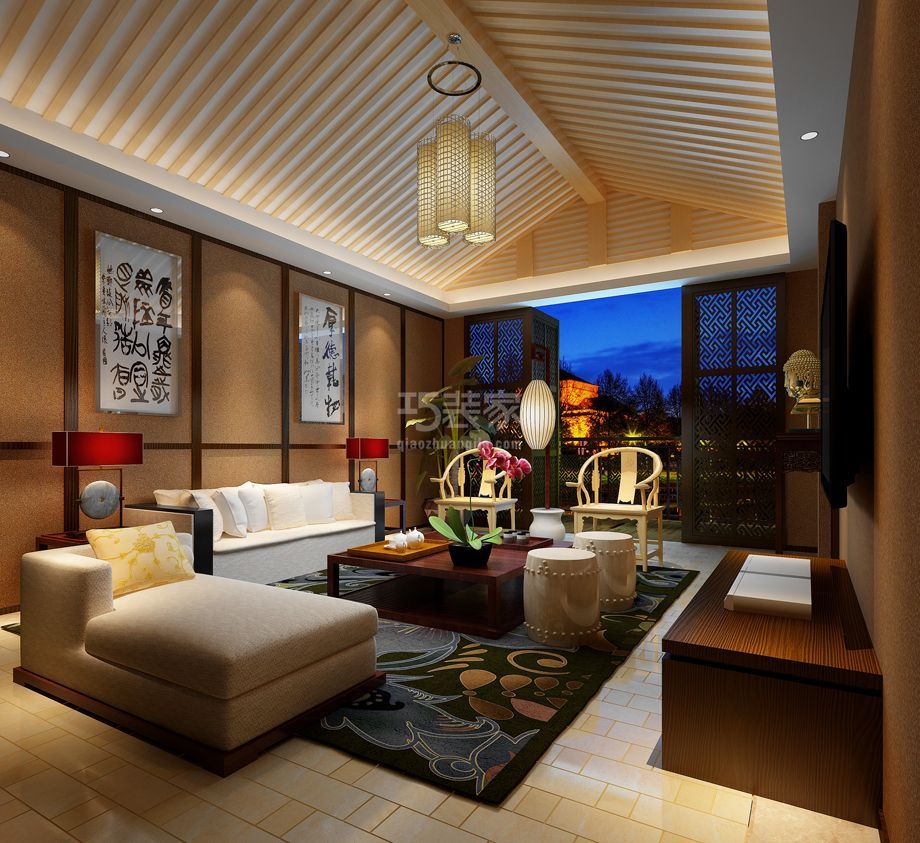 -天下第一面馆260平米中式风格