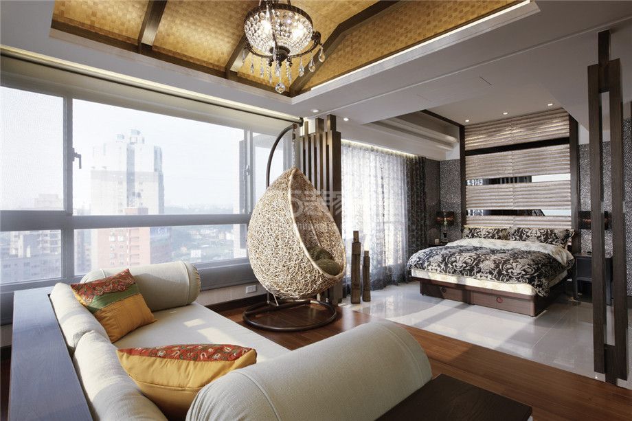 文景小区125平简约风格设计方案