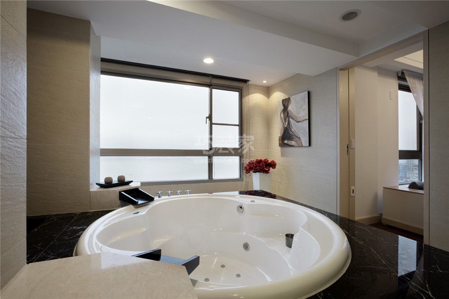 文景小区125平简约风格设计方案