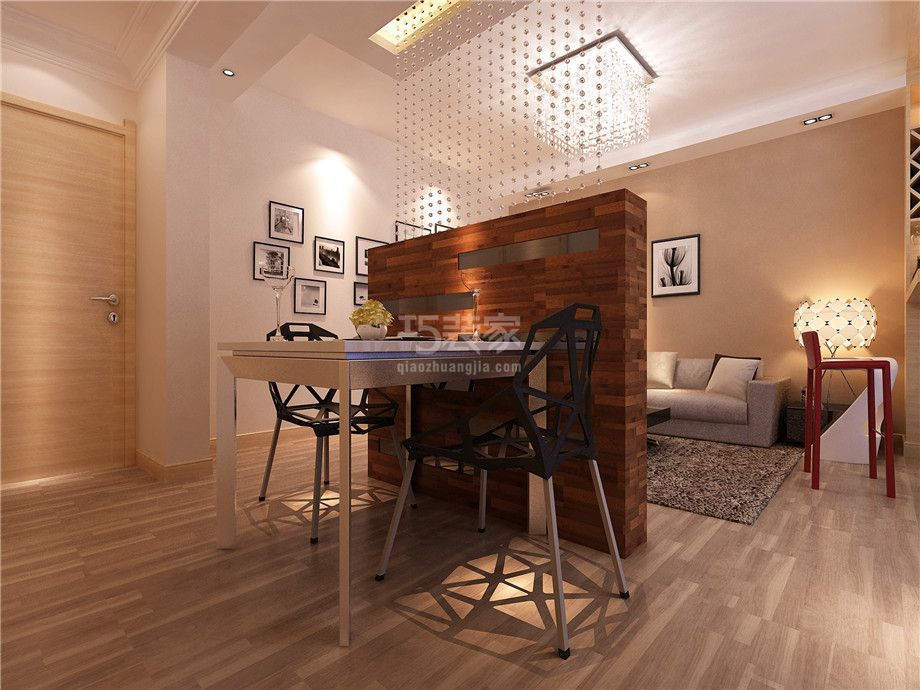 -铭城国际社区110平欧式风格设计方案