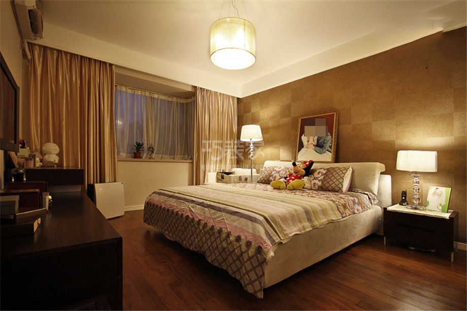 -铂悦小区95.81平米现代简约设计方案