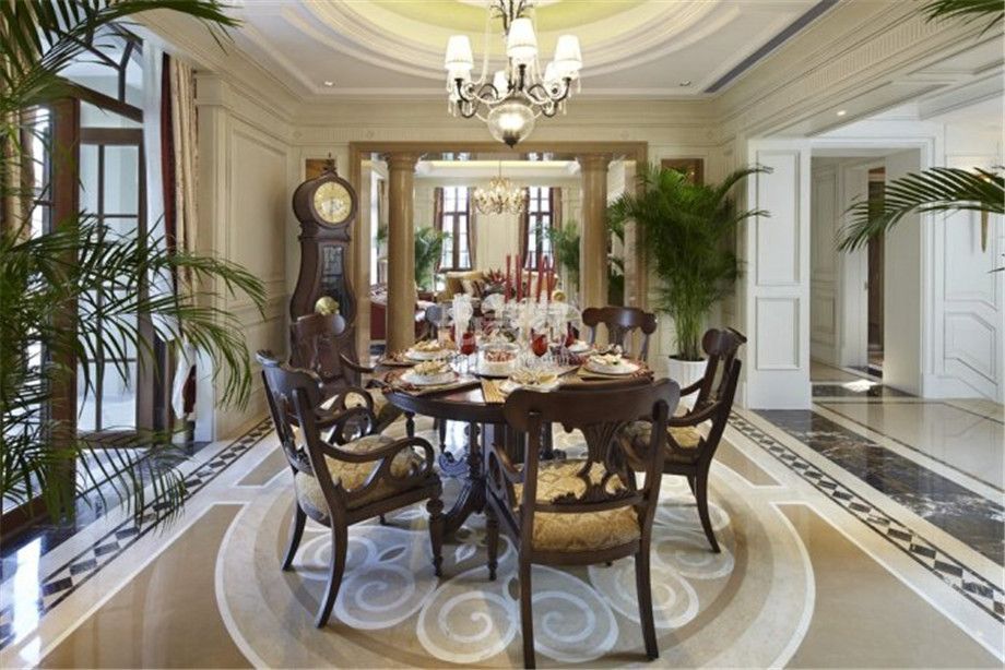 -龙湖花千树230平美式风格设计方案