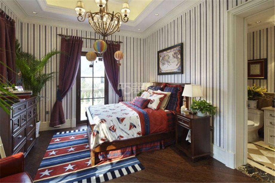 -龙湖花千树230平美式风格设计方案