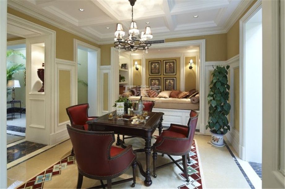 -龙湖花千树230平美式风格设计方案