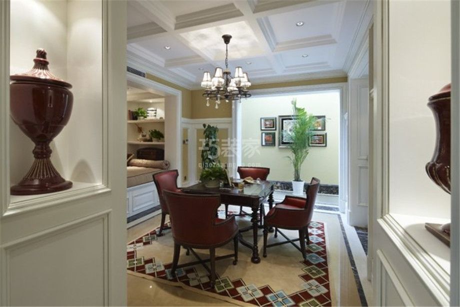 -龙湖花千树230平美式风格设计方案