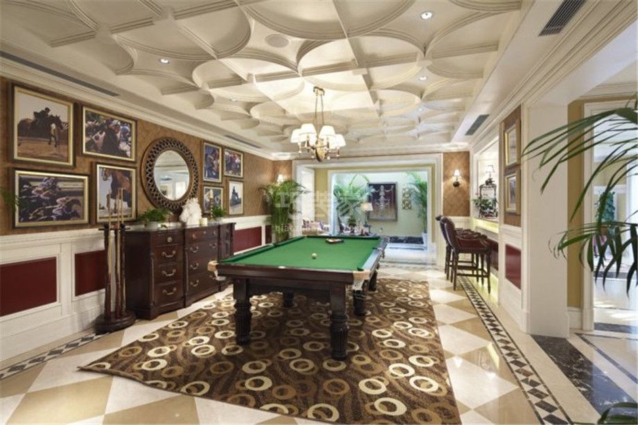 -龙湖花千树230平美式风格设计方案