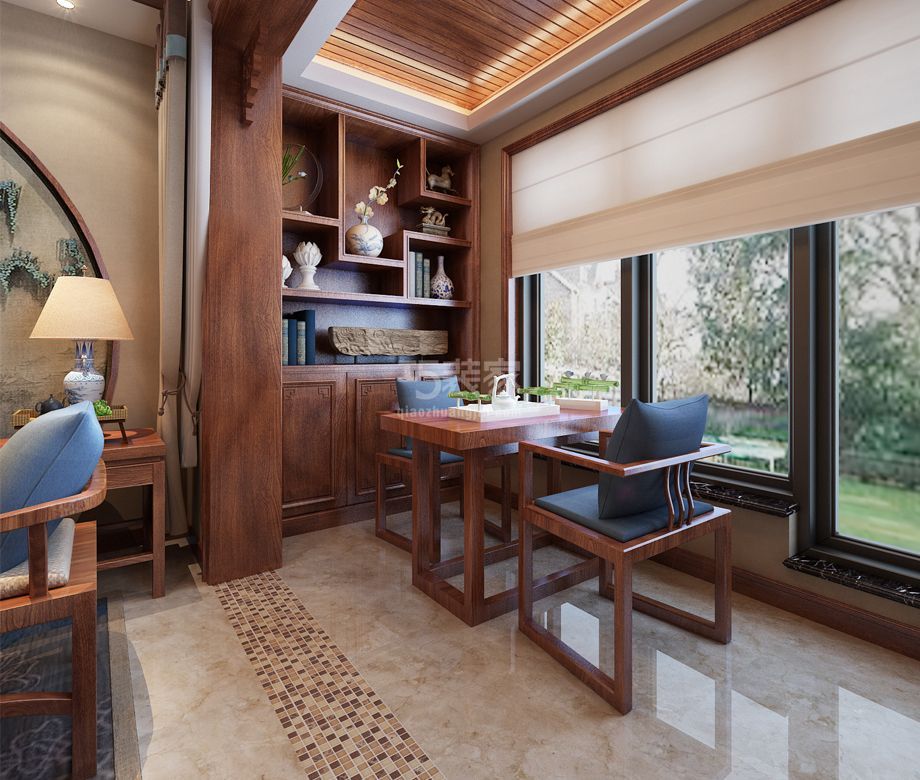 -金辉悦府 135平方米 中式风格