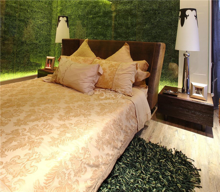 卧室-世家星城110平简约风格设计方案