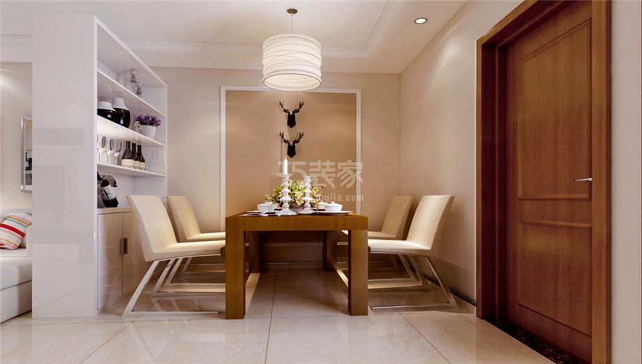 金辉·悦府80平简约风格设计方案