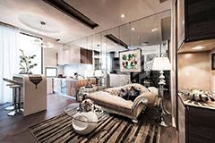 金辉悦府小区70平米现代风格设计方案