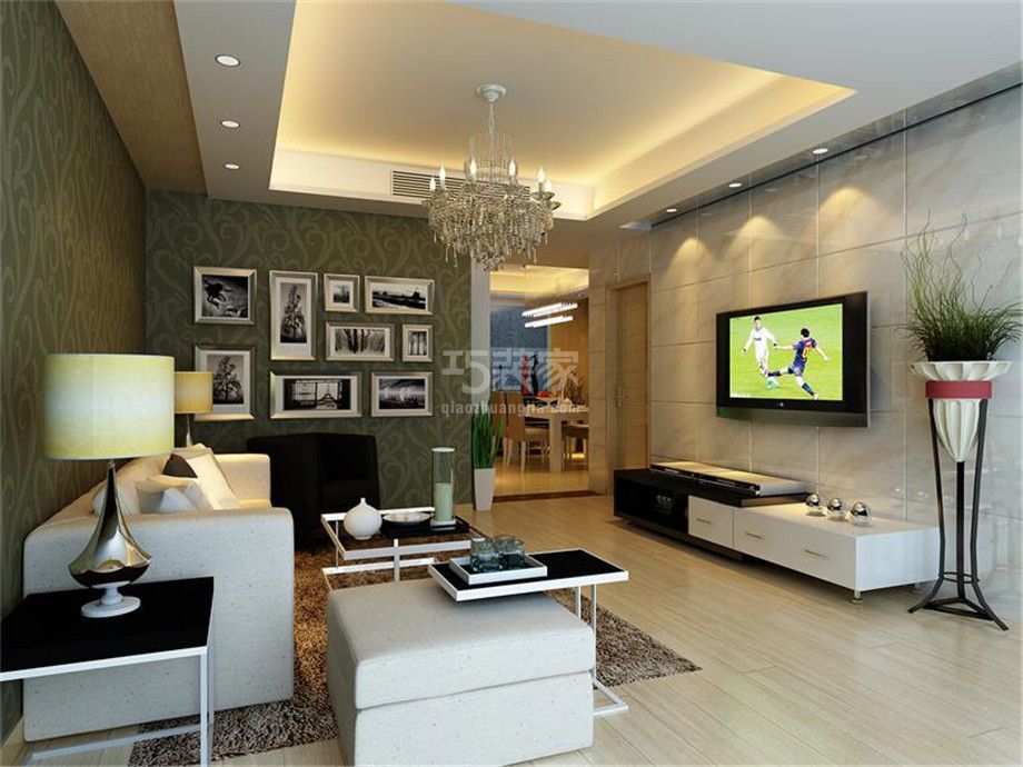 保利拉菲公馆119平简约风格设计方案