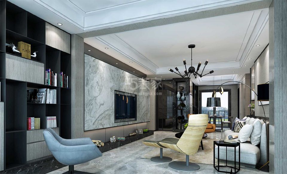 -金地褐石公馆115简约