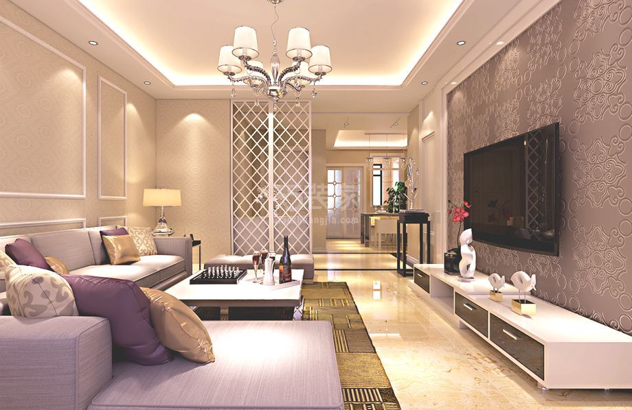 -开元壹号128平米现代简约风格