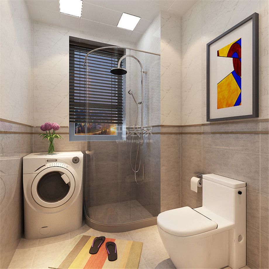 融侨城115平简约风格设计方案