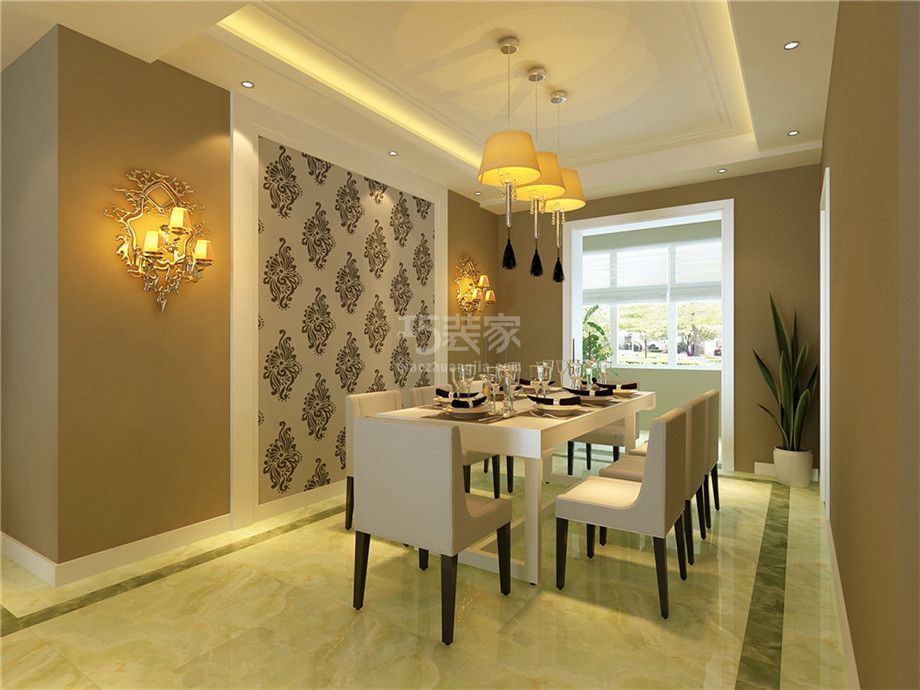 陕鼓103家属院135平简约风格设计方案