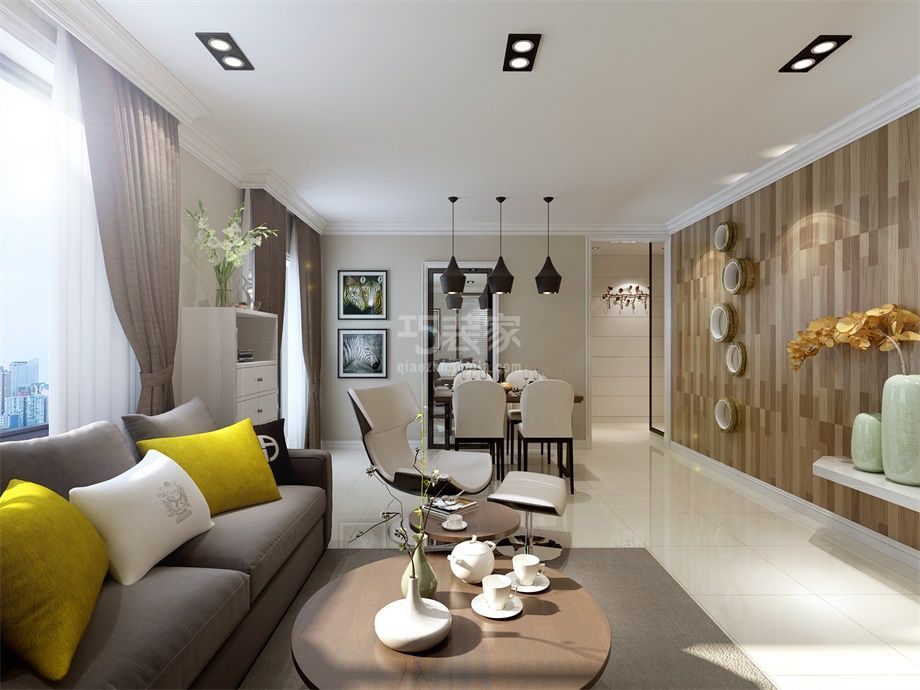 -天朗御湖123平方现代